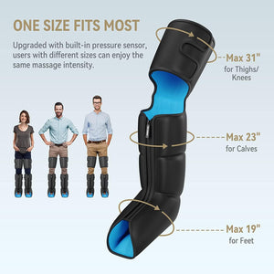 Recovery boots med kompressions massage og varme