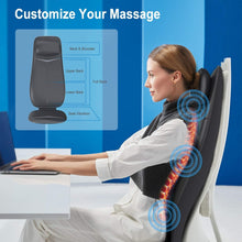 Indlæs billede til gallerivisning Elektrisk shiatsu massagesæde
