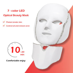 Led lysterapi maske 7 farver